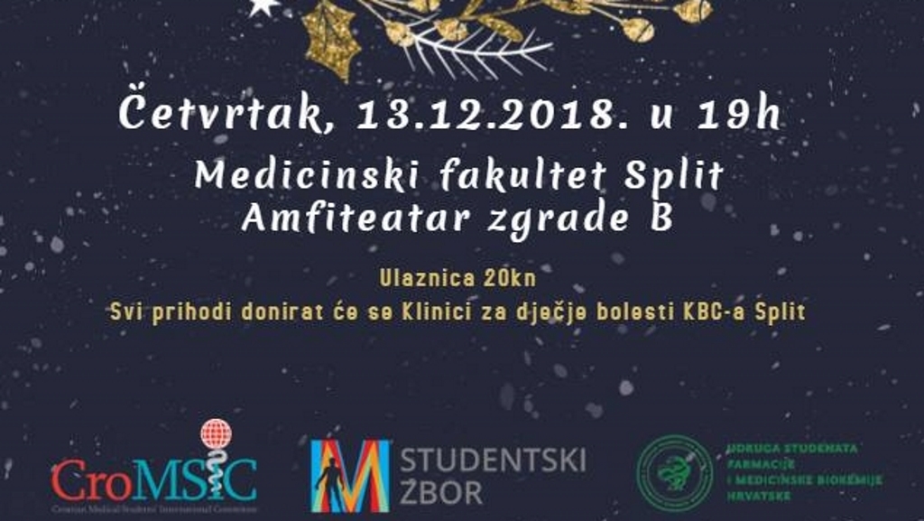 Humanitarni božični koncert u organizaciji udruge CromSIC Split